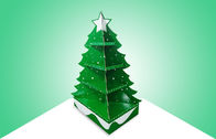 Groene de Palletvertoning van het Kerstboomkarton voor het Bevorderen van Speelgoed, Oog die Ontwerp vangen
