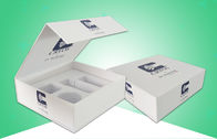 Grijze Raadsdocument Verpakkende Vakjes/hard Giftvakje EVA Insertor voor het Verkopen van Schoonheidsmiddelen