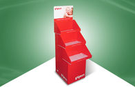 Duifmerk Drie Vertoning van het Dienblad POP Karton met Opeenstapelingsontwerp voor het Verkopen van Jong geitjeproducten