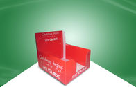 Rode het Kartoncountertop van de Kerstmisgift Vertoningen Rekupereerbaar met CMKY-Compensatiedruk