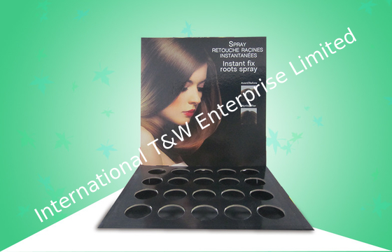 kopen Glanzende CMKY-Countertop van het Drukkarton Vertoningen voor het Tonen van Haircare-Producten online manufacture
