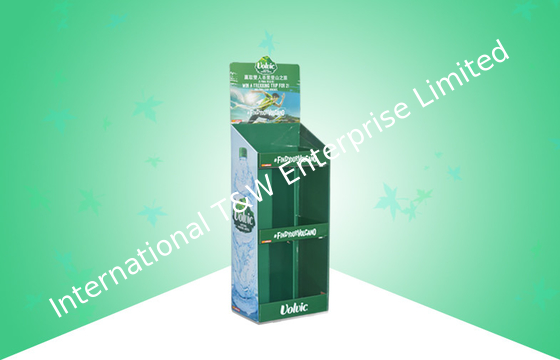 kopen De groene Pop Kartonvertoning voor Gebotteld Zuiver Water, staat Kartonvertoning op online manufacture