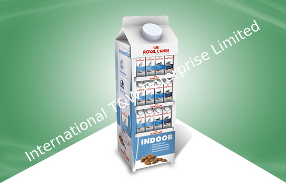 kopen Melk - Karton - van de Vertoningsrekken van het Vormkarton de Tribune van de de Vloervertoning voor Melk online manufacture