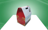 De douane plooide Document Vakje Verpakkend Kartonvakje met Lifthandvat voor Voedsel/Gift