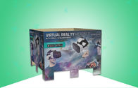 Volledig - de grootte plooide Palletvertoning, de Tribune die van de Kartonvertoning 3D VR-Hoofdtelefoon bevorderen