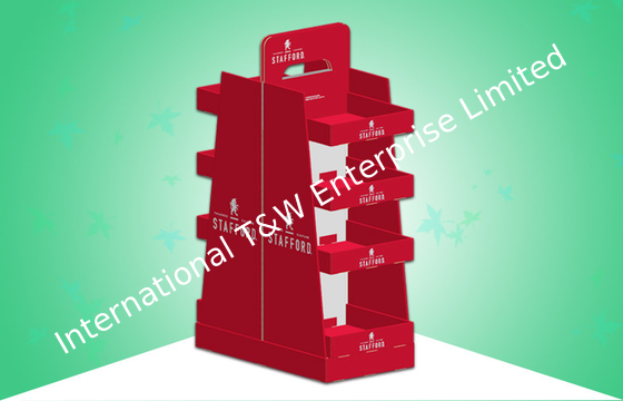 kopen Het op zwaar werk berekende Karton Pos toont Dubbel Gezicht toont Plank Vier voor Adverstizing online manufacture