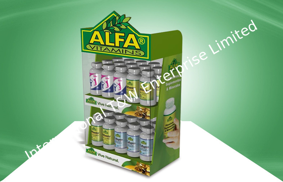 kopen Countertop van het de Producten Groene Karton van vitamineheathcare Vertoningendouane online manufacture
