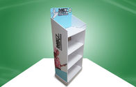 Vier-plank POP Kartonvertoning Milieuvriendelijk met Verschillende Kopbalkaarten voor het Verkopen van Earbuz-Punten aan wal-Markt