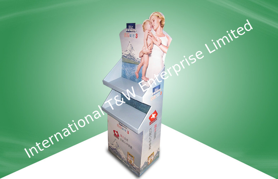 kopen OEM/ODM Duurzame de Tribunedruk van de Kartonvertoning voor Nestle-Melkpoeder online manufacture
