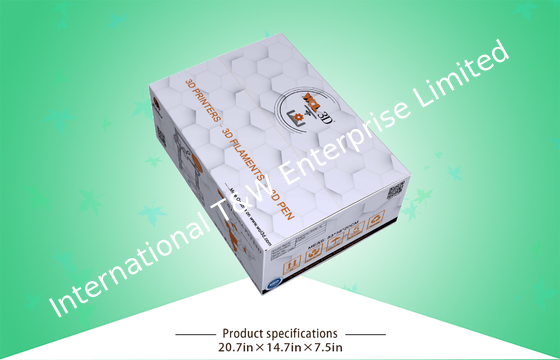 kopen de Dubbele Muur Golfdoos van 350gsm CCNB CMYK voor 3D Printer online manufacture