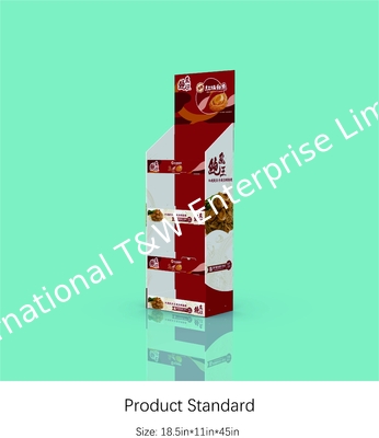 kopen POS Document Vertoningstribune 4 Plank Golfvertoningsrek voor Sausvoedsel online manufacture