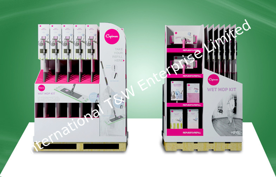 kopen Partij vier toont POP Kartoncountertop Vertoningen voor Huisproducten online manufacture