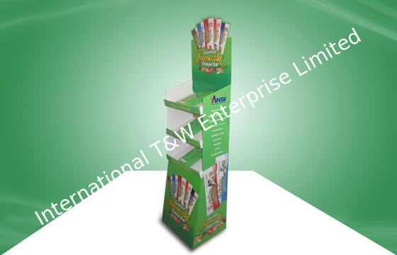 kopen POS van de bevorderingssnack Kartonvertoningen met Drie Planken voor Detailhandels online manufacture