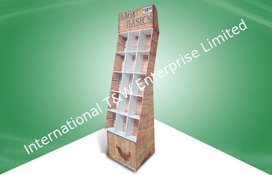 kopen OEM/ODM 15 Karton van de het Kartonvertoning van het Cellenboek POP met Op zwaar werk berekend & Gemakkelijk - assemblageontwerp online manufacture