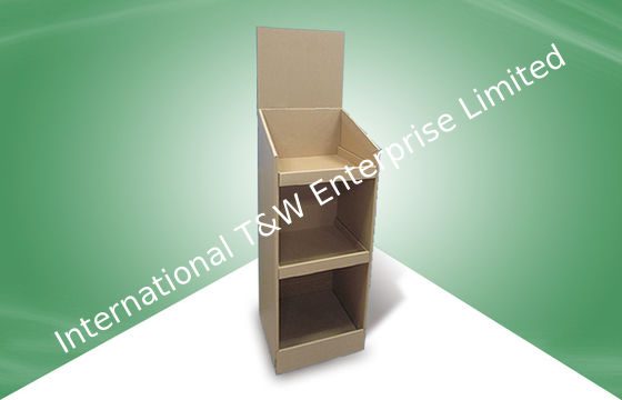 Goede prijs. Drie de Vertoningstribunes van het Planken Pop Karton voor CD & Boeken, 100% Vriendschappelijke Eco - online