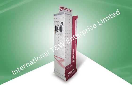 Goede prijs. Stabiele de Vertoningstribunes van de Kartonvloer met Haken voor Usb & Hoofdtelefoon online