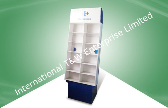 Goede prijs. De aangepaste en détail Pop Plank van de Kartonvertoning/Document Vloervertoning voor Voedsel online