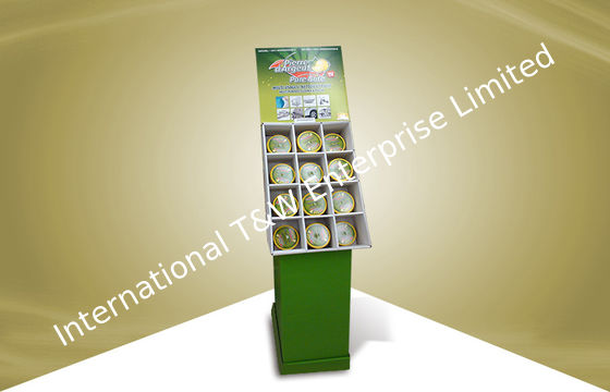 Goede prijs. Groene Pop Kartonvertoning, Karton Opschortende Vertoningen voor Househeld-Verfrissing online