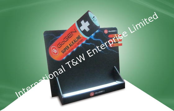 Goede prijs. Het Kartoncountertop van de supermarktbevordering Zwarte Aangepaste Vertoningen online