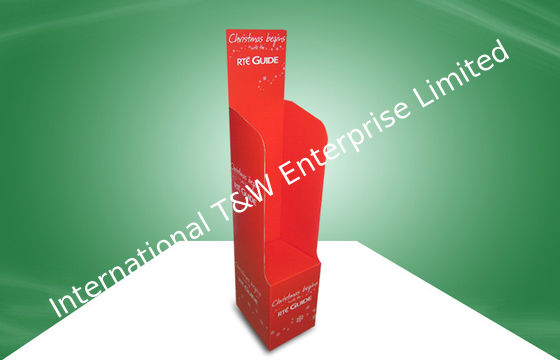 Goede prijs. POS van de compensatiedruk Kartonvertoningen, Rode het Kartonvertoning van de Kerstmisgift online