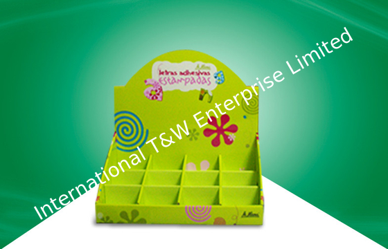 Goede prijs. Kartoncountertop Vertoningen met Verdelers die Rekupereerbaar & als het Verschepen van Karton werken online