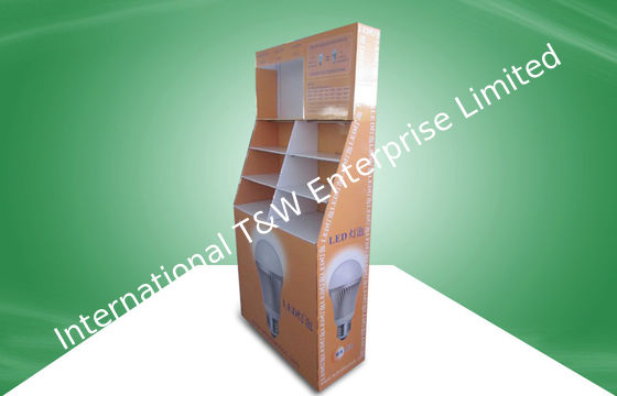 Goede prijs. Het gerecycleerde Op zwaar werk berekende POS Karton toont Vertoningstribune voor LEIDENE Producten online